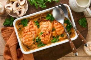 creamy-chicken-and-asparagus-bake