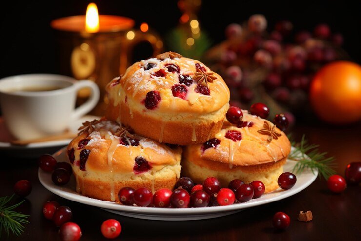 Start your day with cranberry orange muffins