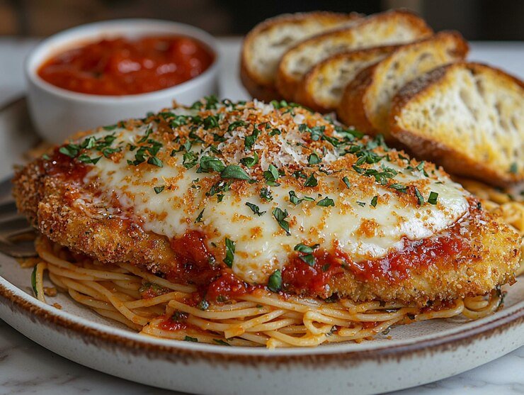 crispy-baked-chicken-parmesan
