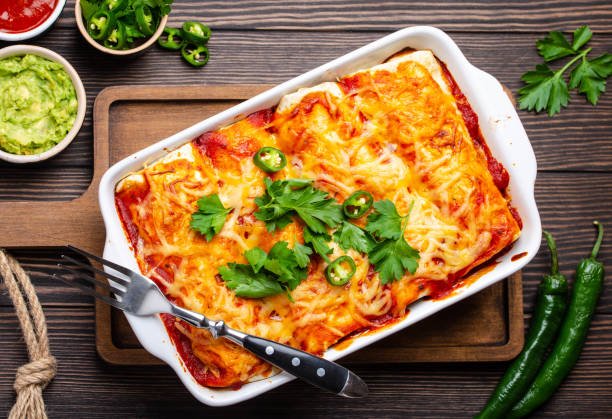 chicken-enchiladas