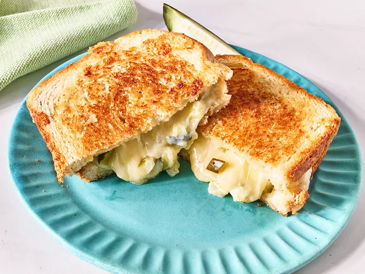 pickle-Grilled-Cheeses